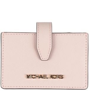 MICHAEL Michael Kors Light Cardholder Leather - Pink