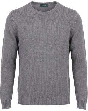 Zanone Pullover - Gris