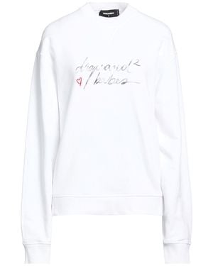 DSquared² Sweatshirt Cotton - White