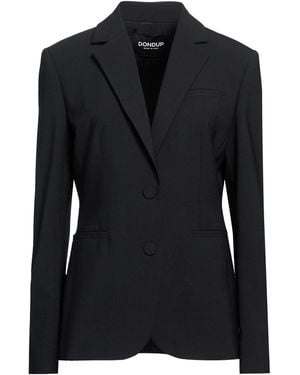 Dondup Blazer Polyester, Virgin Wool, Elastane - Black