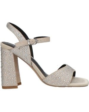 Luciano Barachini Sandals Leather - Metallic