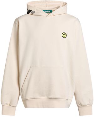 Barrow Ivory Sweatshirt Cotton - Natural