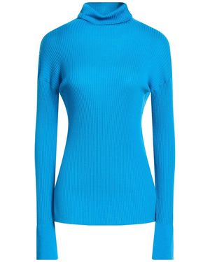 Lis Lareida Rollkragenpullover - Blau