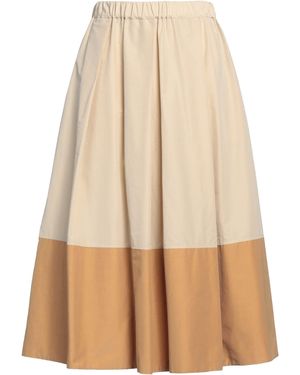 Antonelli Midi Skirt Cotton, Polyester - Natural