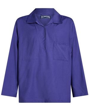 Vilebrequin Hemd - Blau