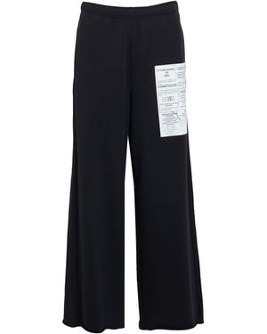 Maison Margiela Pants Cotton - Blue