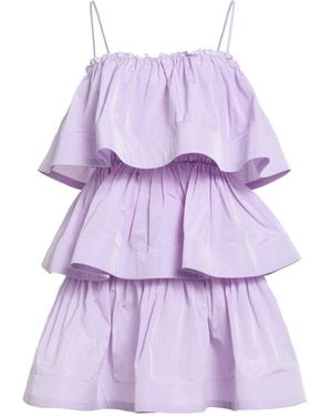 Nenette Mini Dresses - Purple