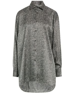 Ermanno Scervino Shirt Silk - Grey