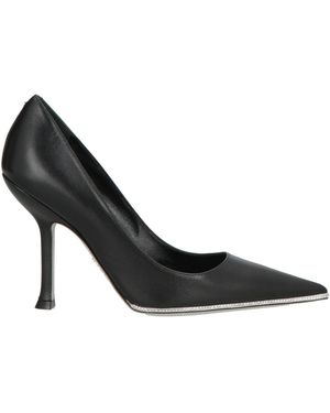 Rene Caovilla Court Shoes Leather - Black