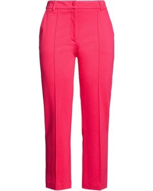 Fracomina Pants Viscose, Polyamide, Elastane - Pink