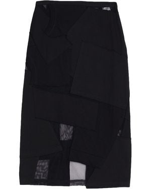Tom Ford Midi Skirt Cotton - Blue