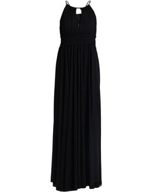 White Wise Maxi Dress Polyester - Black