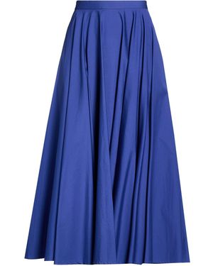 Thierry Colson Midi Skirt Cotton - Blue