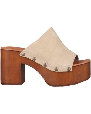 Mare Mare Mules & Clogs - Brown