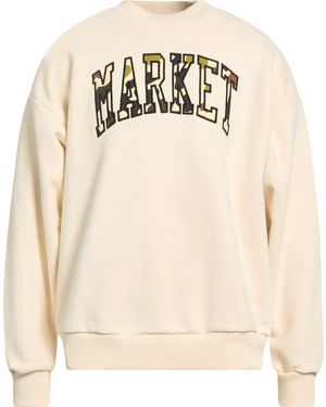Market Cream Sweatshirt Cotton - Natural