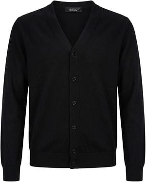 Aragona Cardigan Cashmere, Silk - Black