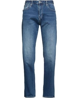 ARMANI EXCHANGE Jeans Cotton, Elastane - Blue