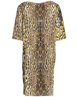 Roberto Cavalli Mini Dress Polyester - Multicolor