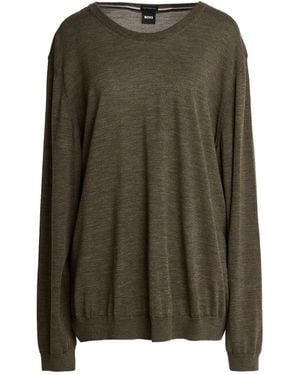 BOSS Pullover - Grün