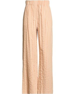 Alysi Pants Cotton, Viscose, Silk - Natural