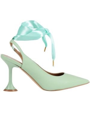 Emanuélle Vee Court Shoes Leather - Green
