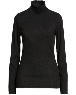 Kaos Turtleneck Viscose, Polyester, Polyamide, Elastane - Black