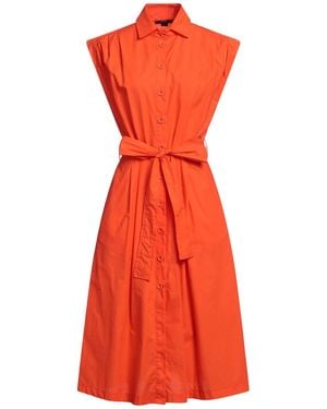 SEVENTY VENEZIA Midi Dress - Red
