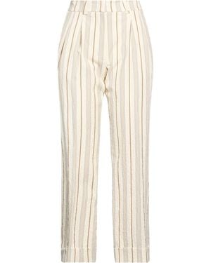 Peserico Pants Cotton, Nylon, Elastane - Natural