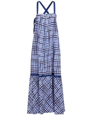 Semicouture Maxi Dress - Blue