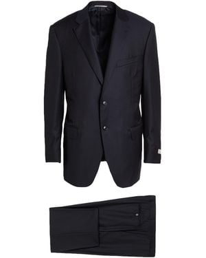 Canali Suit Wool - Blue