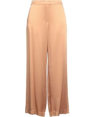 Clips Camel Pants Acetate, Viscose - Natural