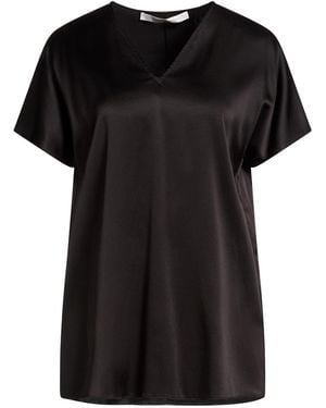Herzensangelegenheit Top Silk, Elastane - Black