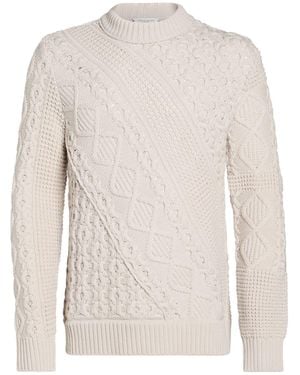 Paolo Pecora Jumper Virgin Wool - White