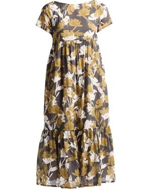 ALESSIA SANTI Midi Dress - Metallic