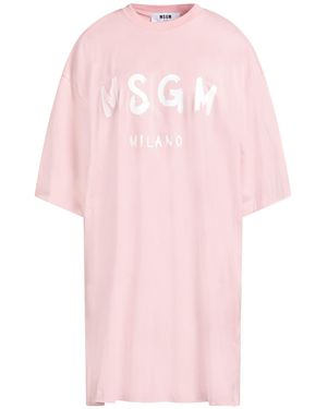 MSGM Mini Dress Cotton - Pink