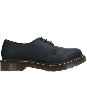 Dr. Martens Lace-Up Shoes Soft Leather - Black