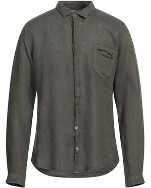 Berna Military Shirt Linen - Gray