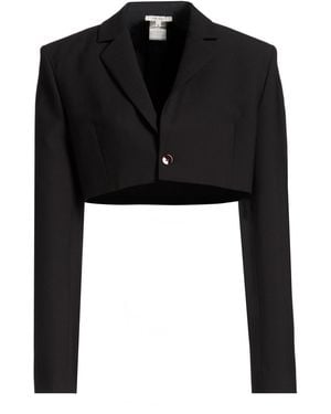 Nensi Dojaka Blazer Polyester, Virgin Wool, Elastane - Black