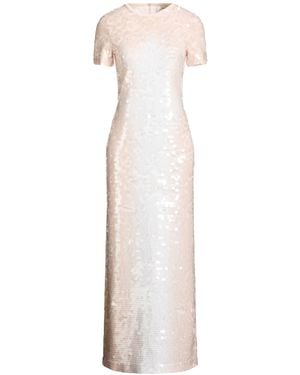 Sportmax Blush Maxi Dress Polyamide, Elastane - White