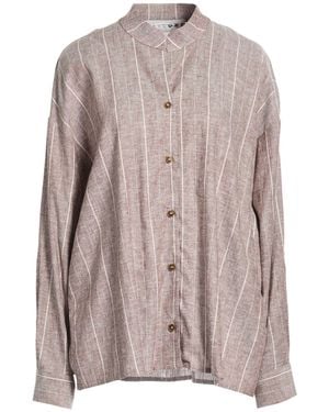 Haveone Shirt Viscose, Linen - Brown