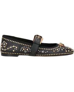Versace Bailarinas - Negro