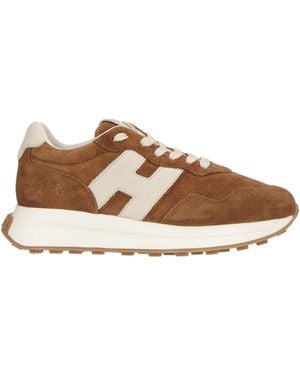 Hogan Sneakers Leather - Brown