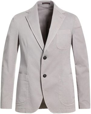 The Gigi Blazer Cotton, Elastane - Grey