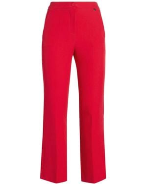 Liu Jo Pants Polyester, Elastane - Red