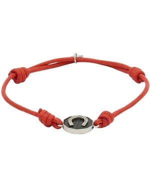 Tateossian Bracelet Leather - Red