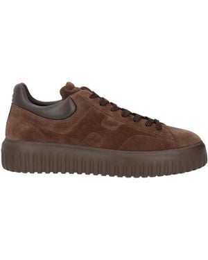 Hogan Sneakers Leather - Brown