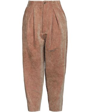 Uma Wang Trousers Cotton, Linen - Brown