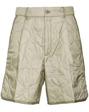 Dries Van Noten Shorts & Bermuda Shorts Polyamide, Polyester - Grey