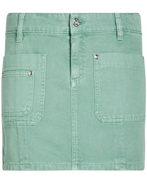 Blumarine Mini Skirt Cotton - Green