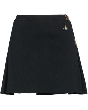 Vivienne Westwood Mini Skirt Cotton, Cashmere - Black